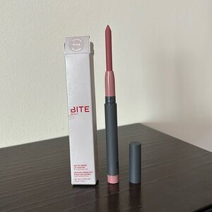 BITE BEAUTY Matte Creme Lip Crayon / Glace + Bonus Farm Stay Pearl Mask Sheet